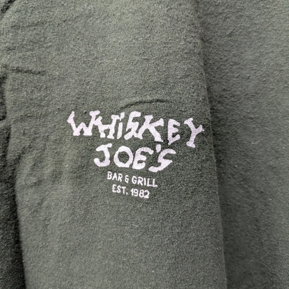 Whiskey Joe's Gildan Dark Green Short Sleeve Tee